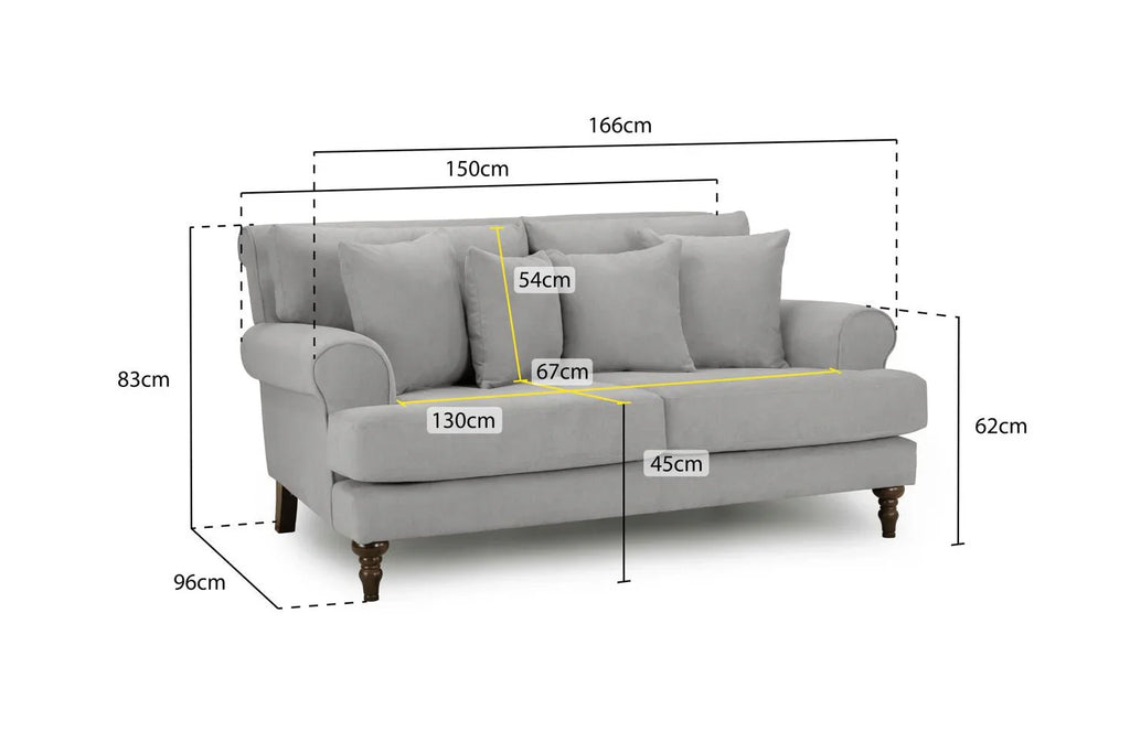Summer 3+2 Seater Set In Grey