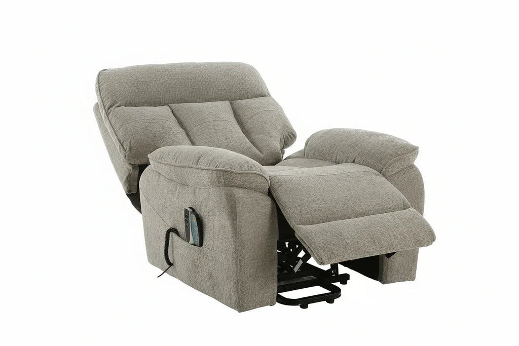 Cornwall Rise and Recline + Massage + Heat Armchair in Grey