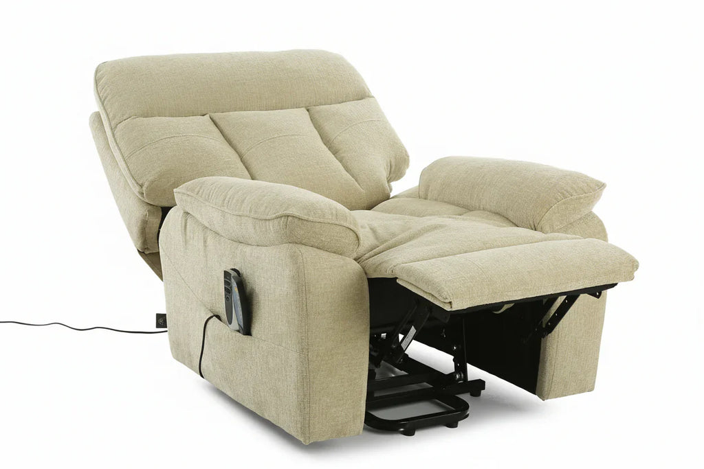 Cornwall Rise and Recline + Massage + Heat Armchair in Beige