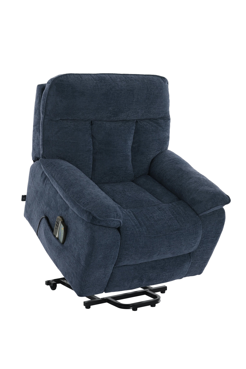 Cornwall Rise and Recline + Massage + Heat Armchair in Blue