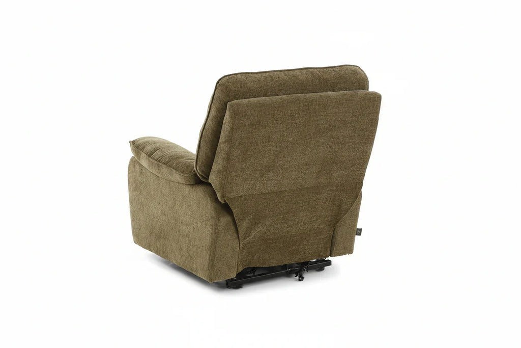 Cornwall Rise and Recline + Massage + Heat Armchair in Brown