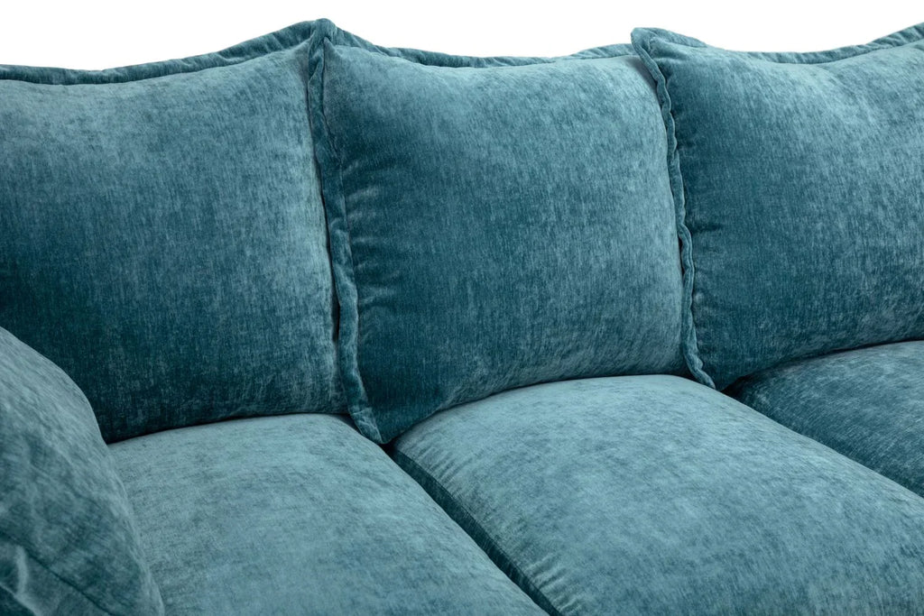 DFS SCS SOFOLOGY Large Corner Sofa In Teal