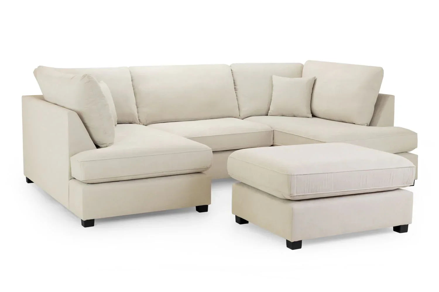 Carnaby Cinema U-Shape Sofa In Beige