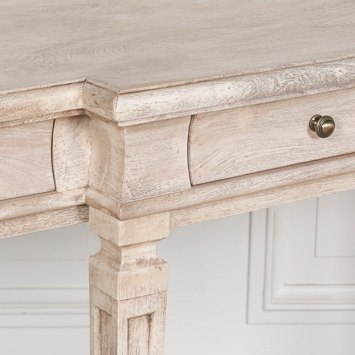 Acacia 4 Drawer Breakfront Console Table