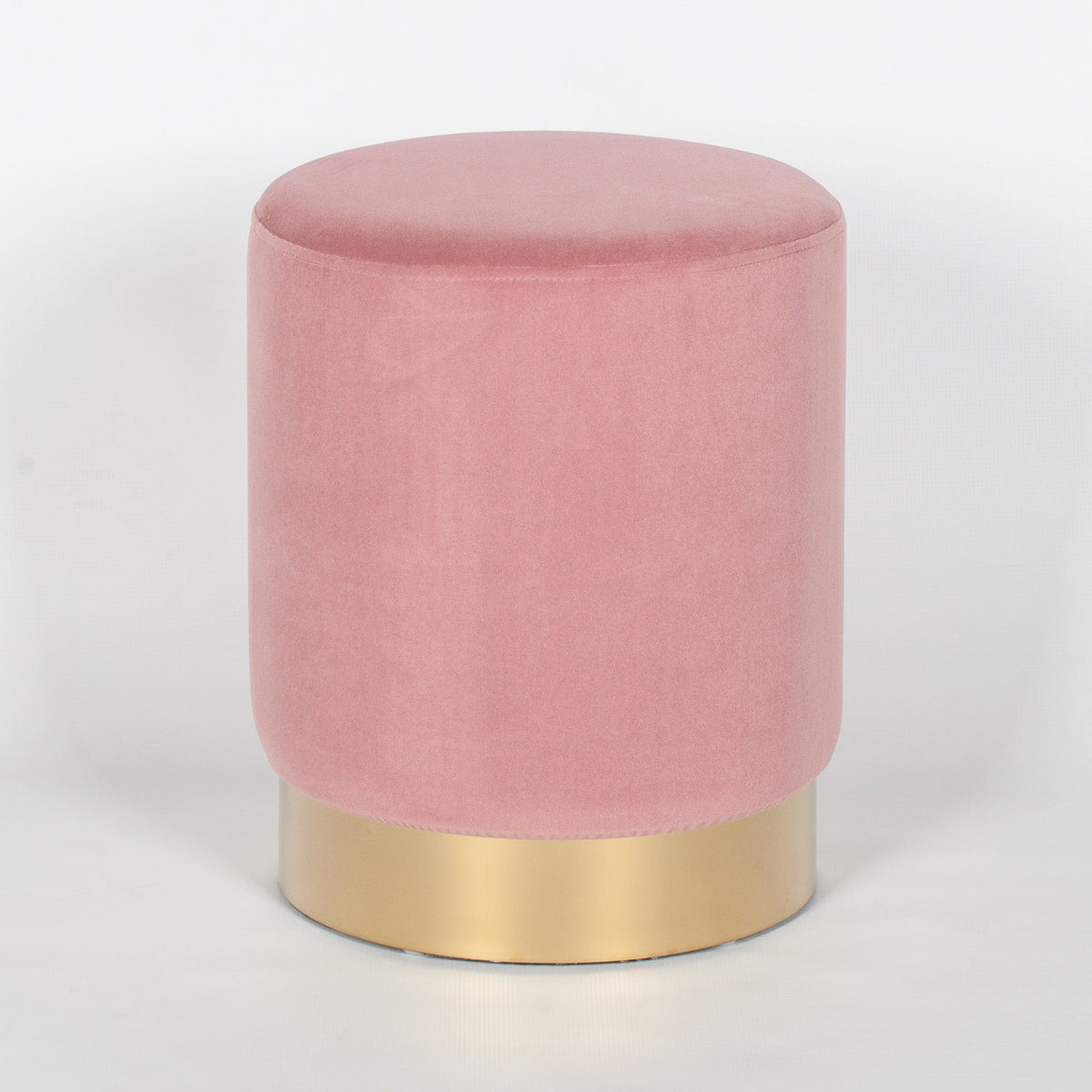 Pink Round Stool