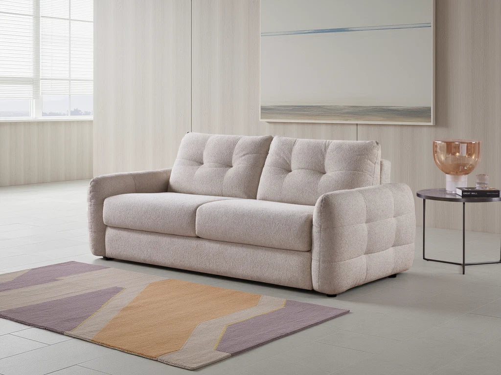 Athens Sofabed Beige 3 Seater