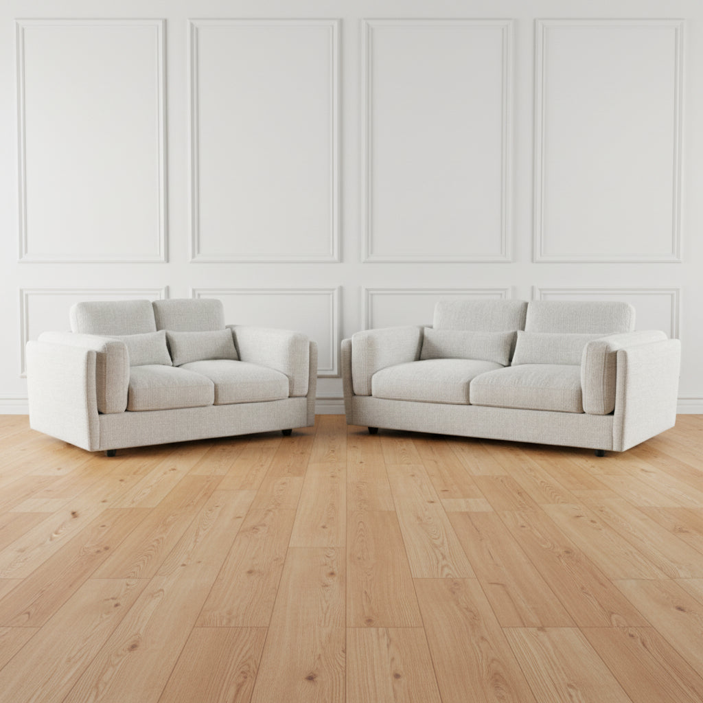 Bari 3+2 Sofa Set in Light Beige