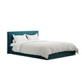 Teal Double Ottoman Bed