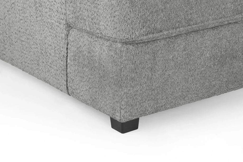 Carnaby Cinema U-Shape Sofa In Boucle Grey