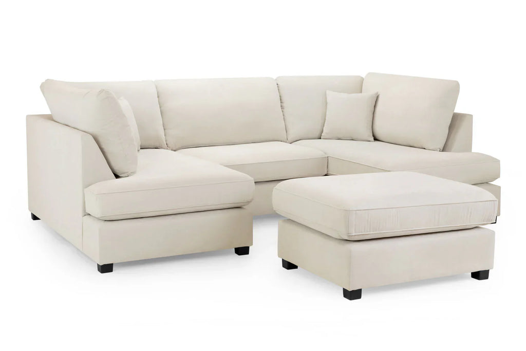 Carnaby Cinema U-Shape Sofa In Beige