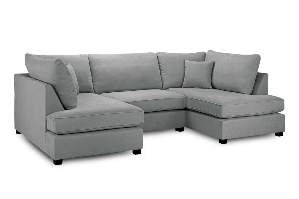 Carnaby Cinema U-Shape Sofa In Grey