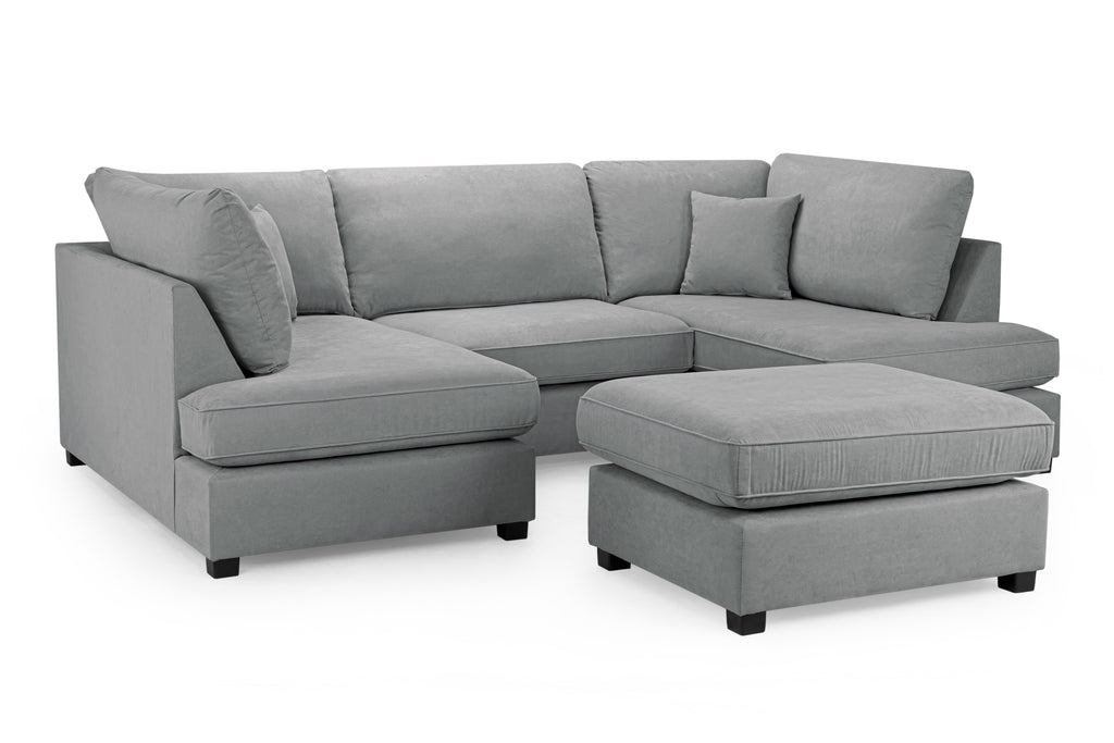 Carnaby Cinema Style U-shape Sofa (3 COLOUR CHOICES)