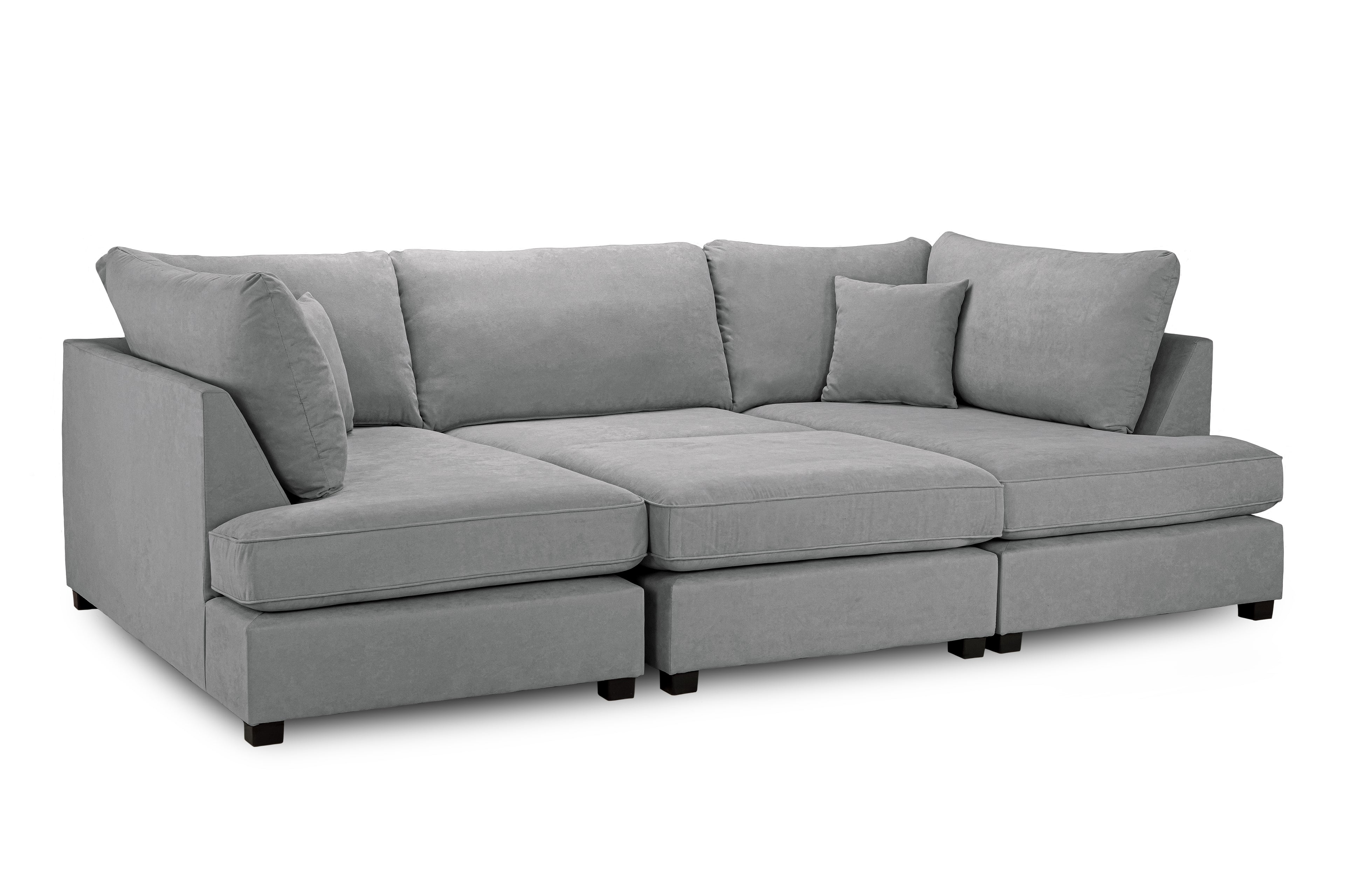 Carnaby Cinema Style U-shape Sofa (3 COLOUR CHOICES)