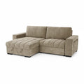 Franklin Sofabed Beige Universal Corner
Discover the perfect blend of style and function with the Franklin Universal Corner Sofa. Available in versatile Beige or Grey, it effortlessly converts into a comfortable sofabed. Complete with generous hidden storage, integrated USB ports, and a handy built-in cupholder, it is designed for ultimate everyday convenience.