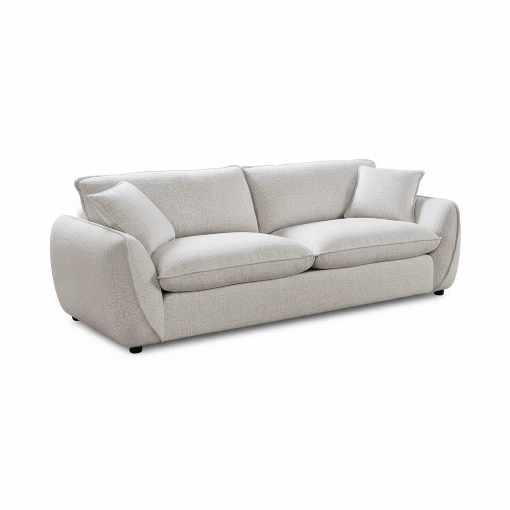 Harry Christian Home Beverley 3 Seater Sofa in Beige