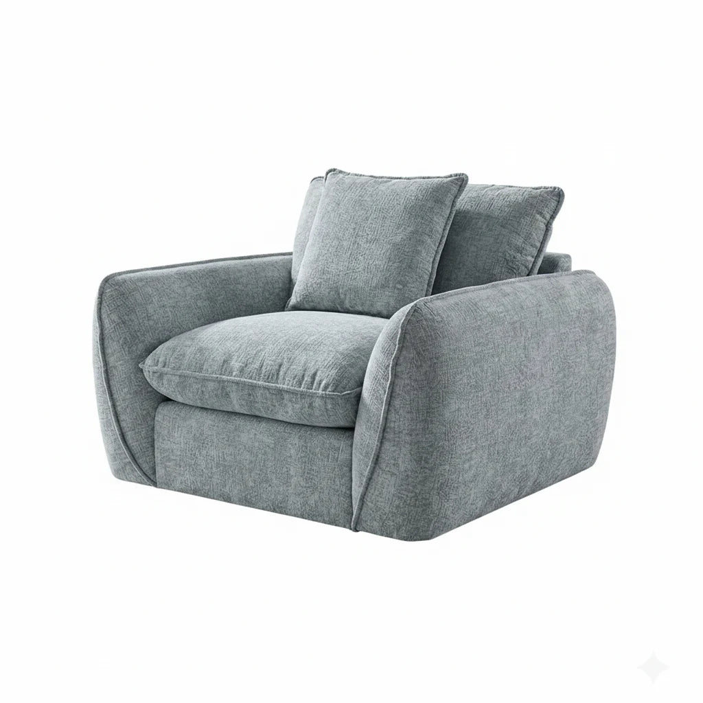 Harry Christian Home Beverley Armchair in Grey