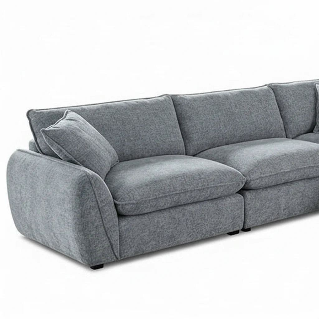 DFS SCS SOFOLOGY Large Corner Sofa In Grey