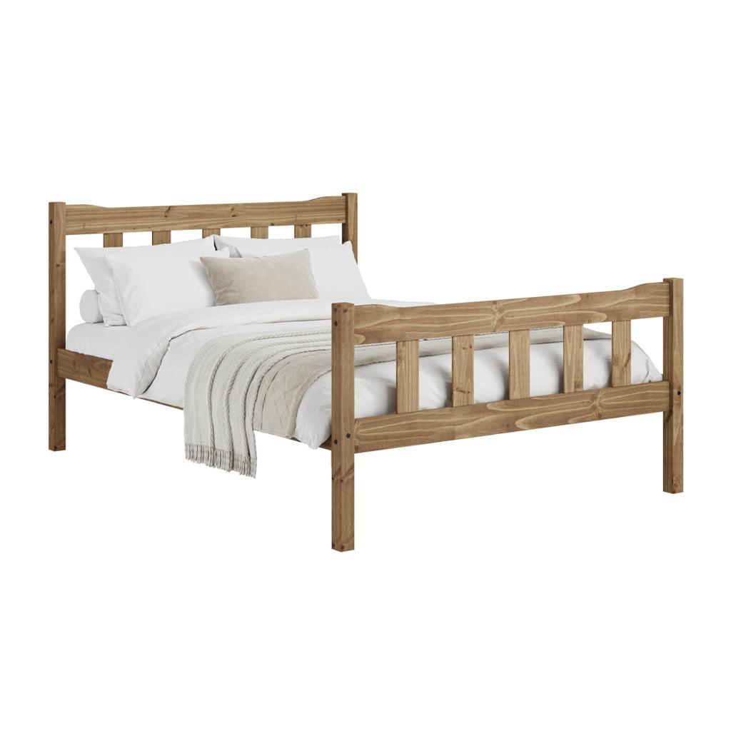 Harry Christian Home Essential Pine Double Bed