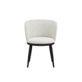 Harry Christian Home Pair Of Moderno Dining Chairs In Ivory