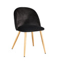 Harry Christian Home Valentine Black & Oak Dining Chair 