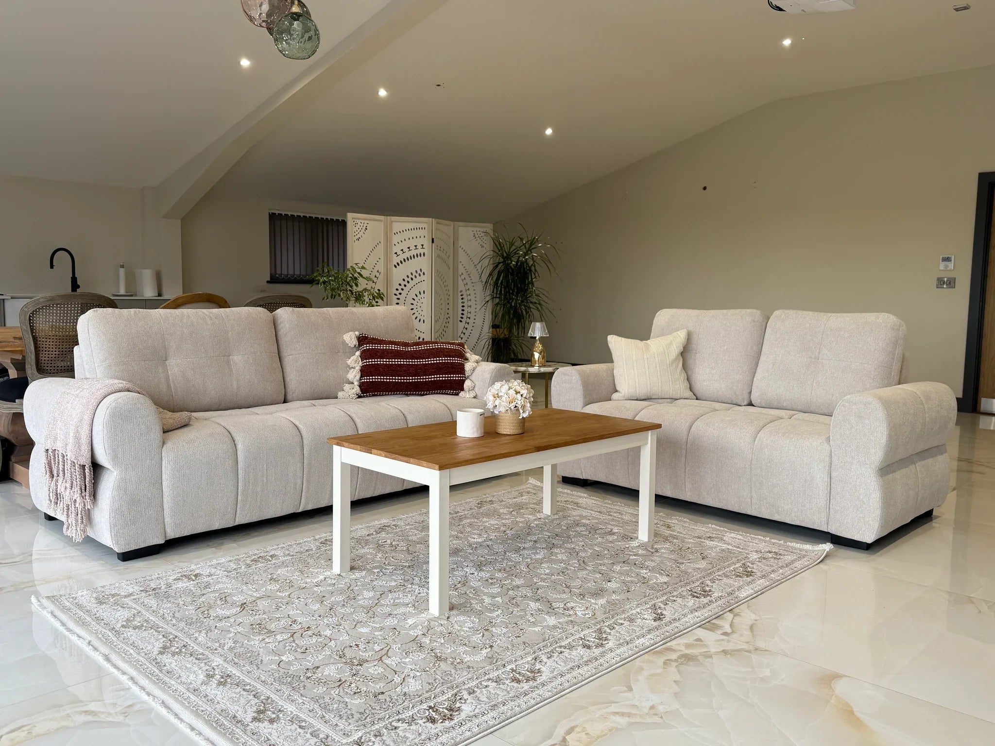 San Marino Sofa Beige 3+2 Set