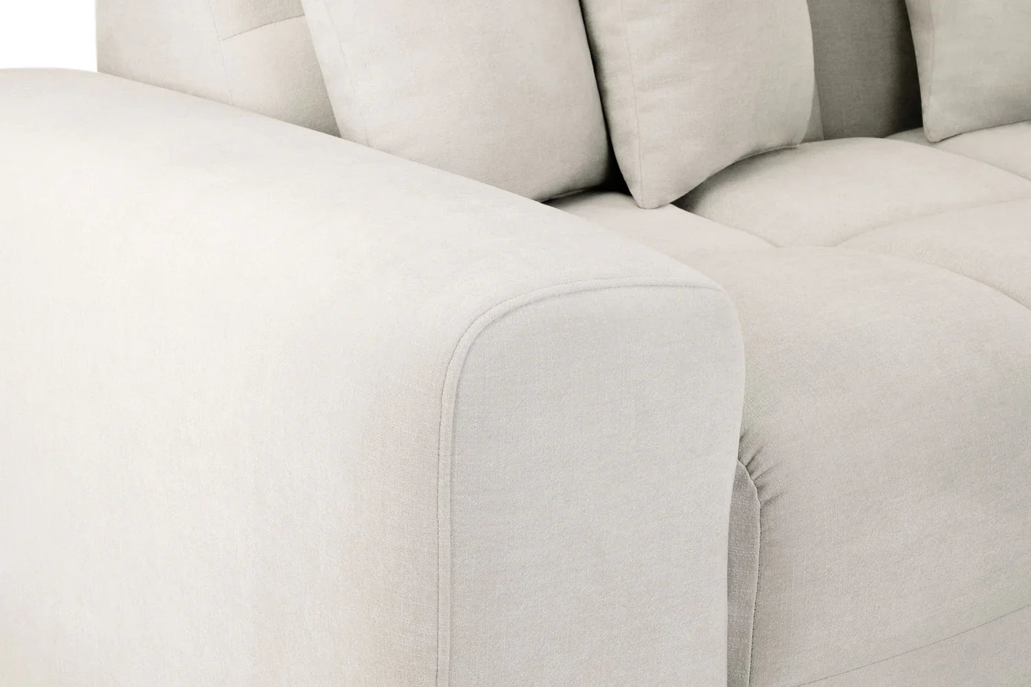 Jacob Left Hand Corner Sofa In Beige