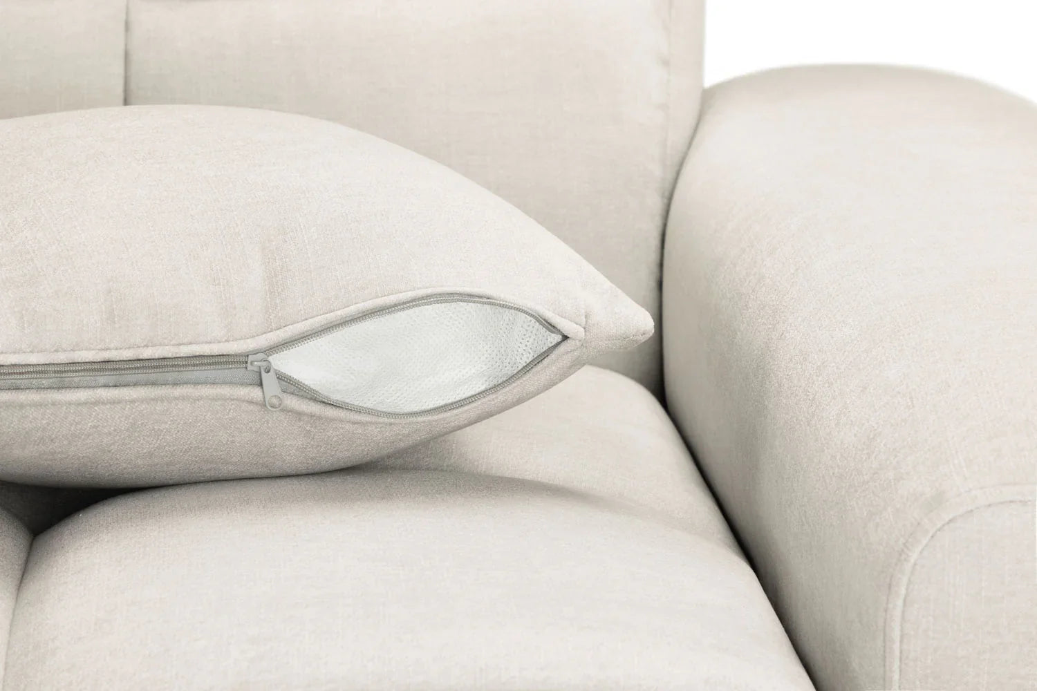 Jacob Right Hand Corner Sofa In Beige
