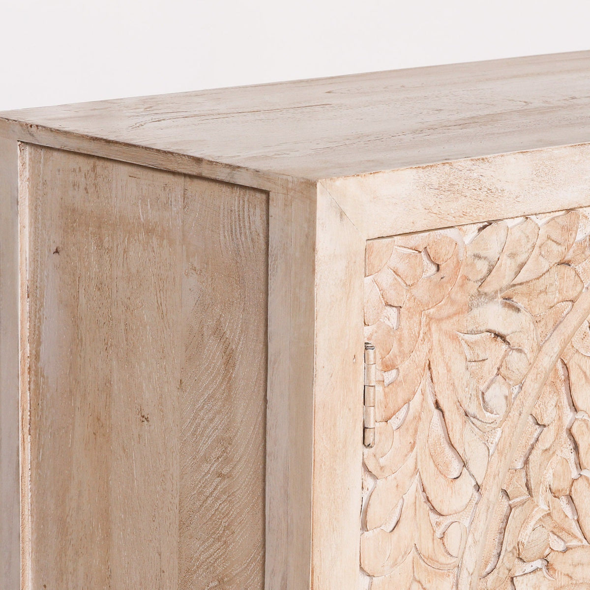 Ornate Wooden 2 Door Cupboard
