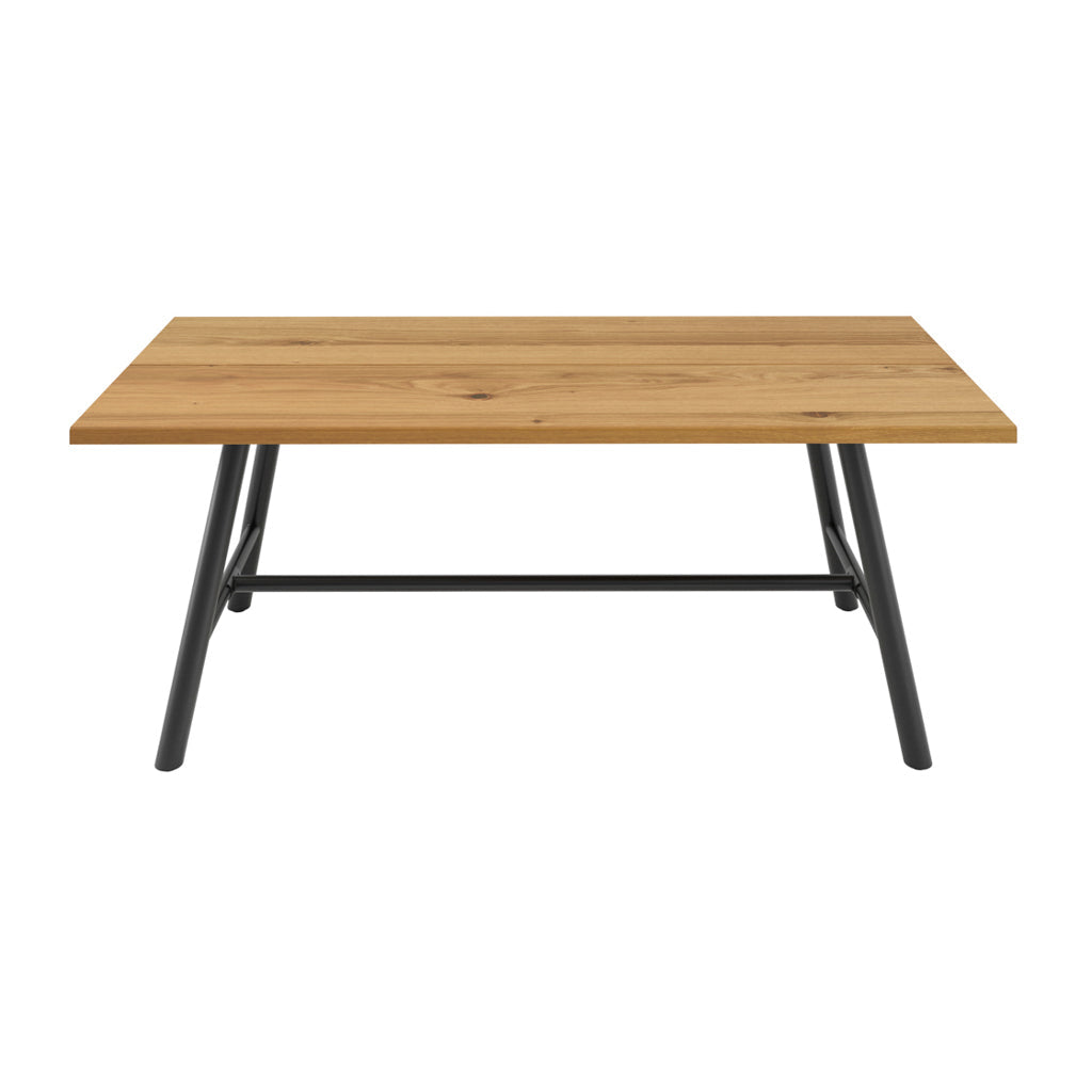 Light Grain Wood-effect Dining Table