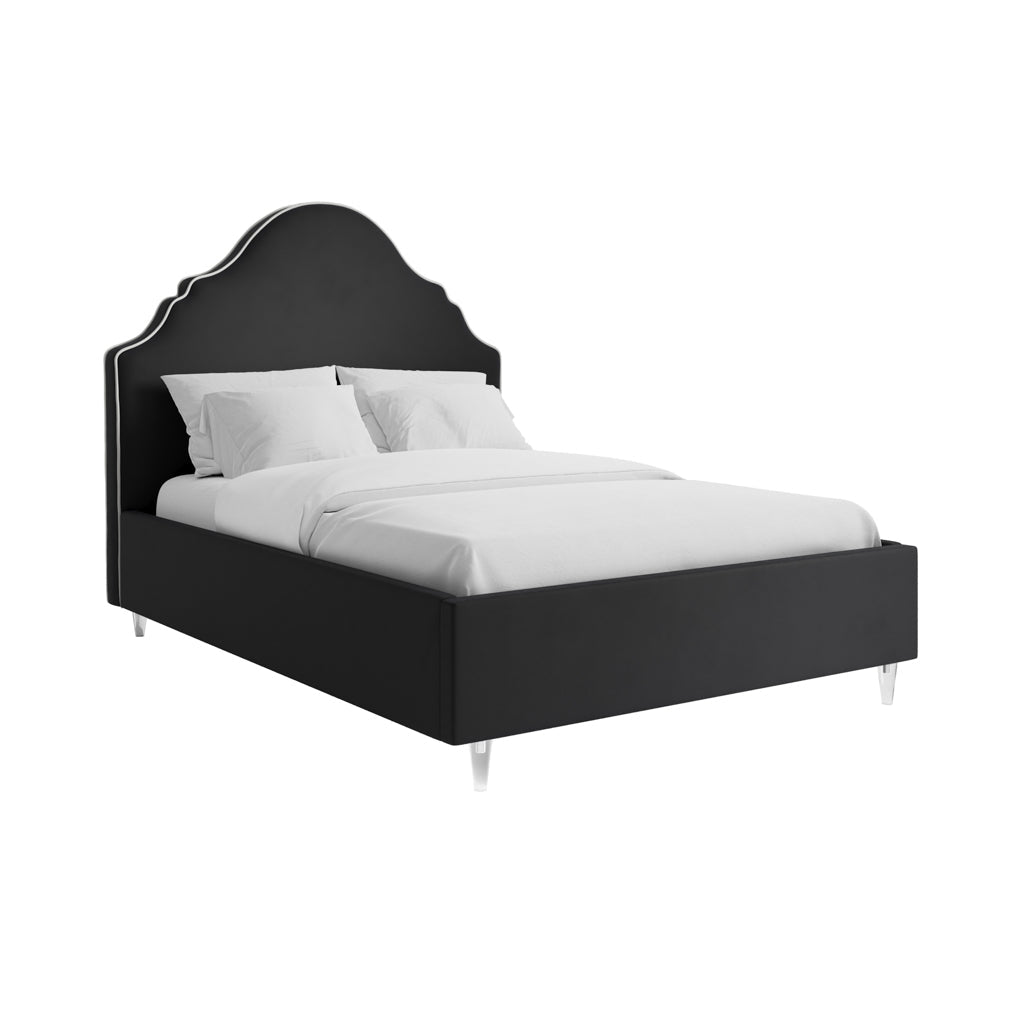 Quince Onyx Kingsize Bed LPD Home