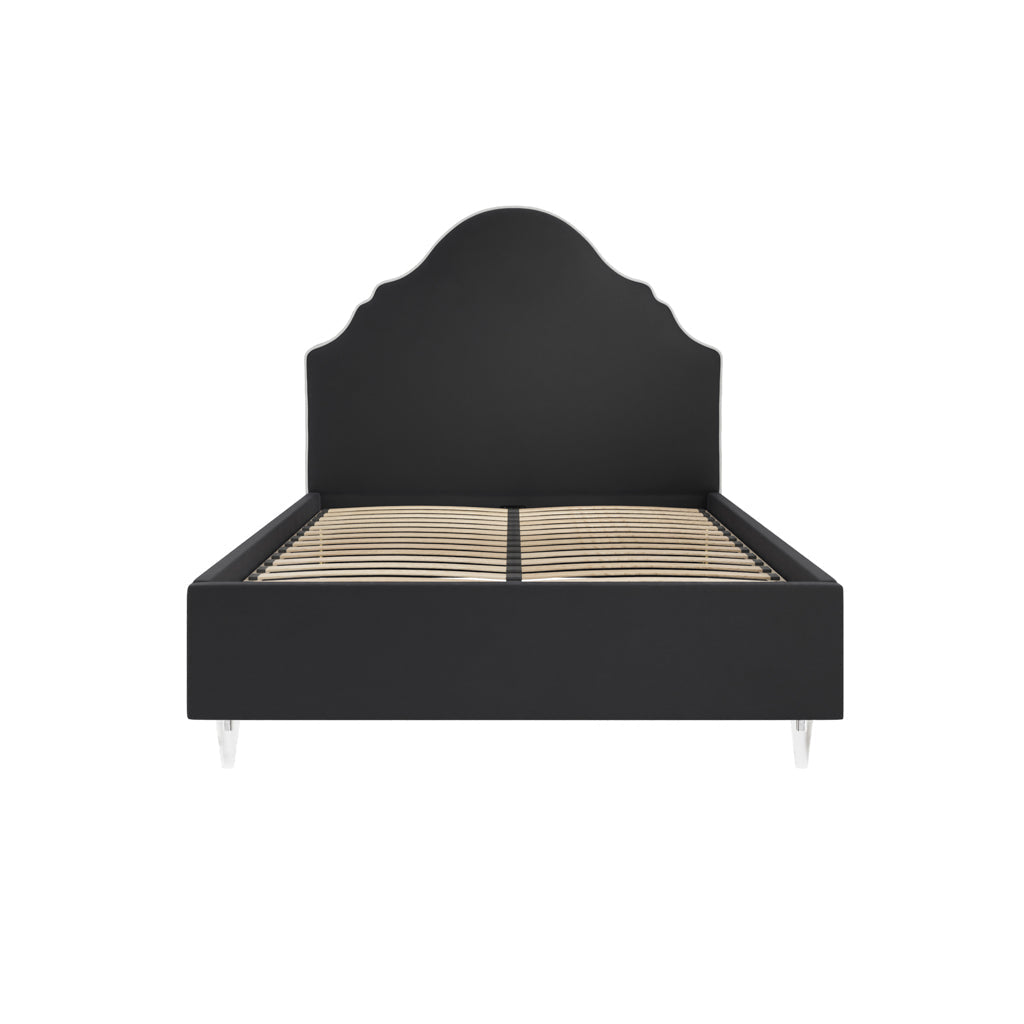 Quince Onyx Kingsize Bed LPD Home