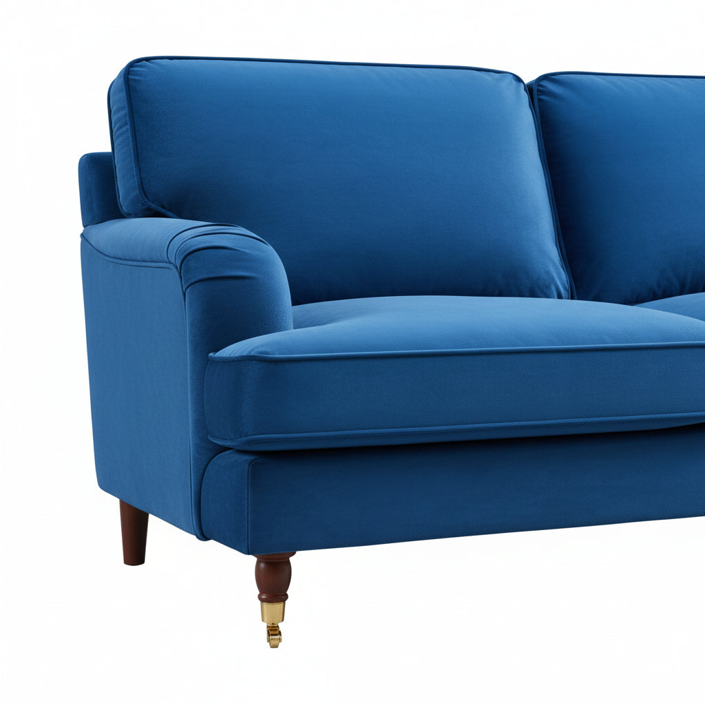 2 Seater Sofa in Royal Blue