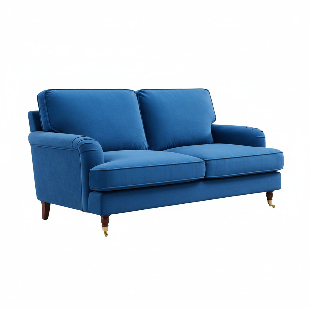2 Seater Sofa in Royal Blue
