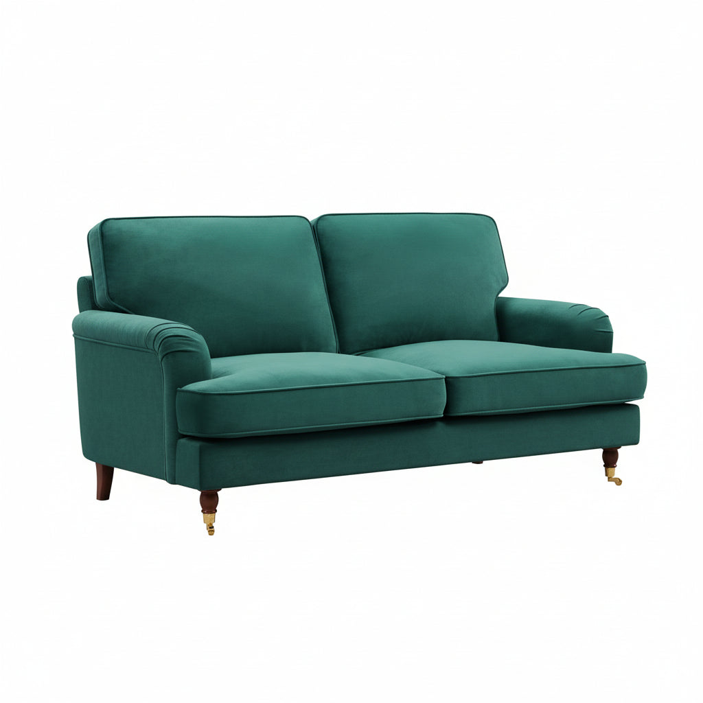 2 Seater Sofa in Forest Green