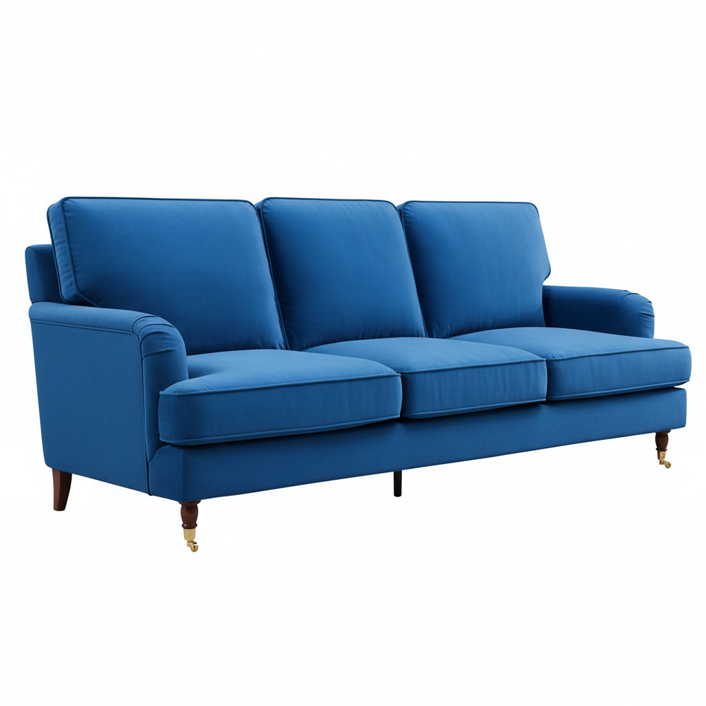 3 Seater Sofa in Royal Blue