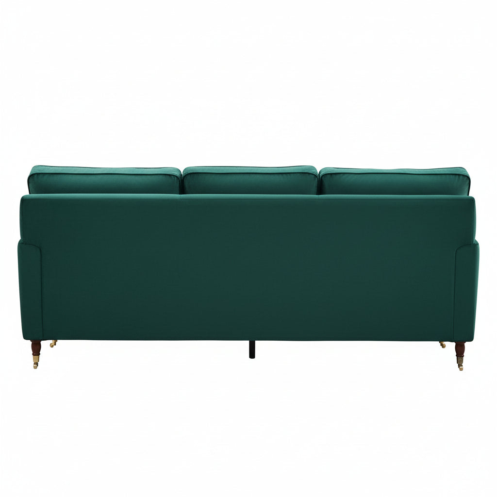 Universal L Shape Corner Sofa in Forest Green