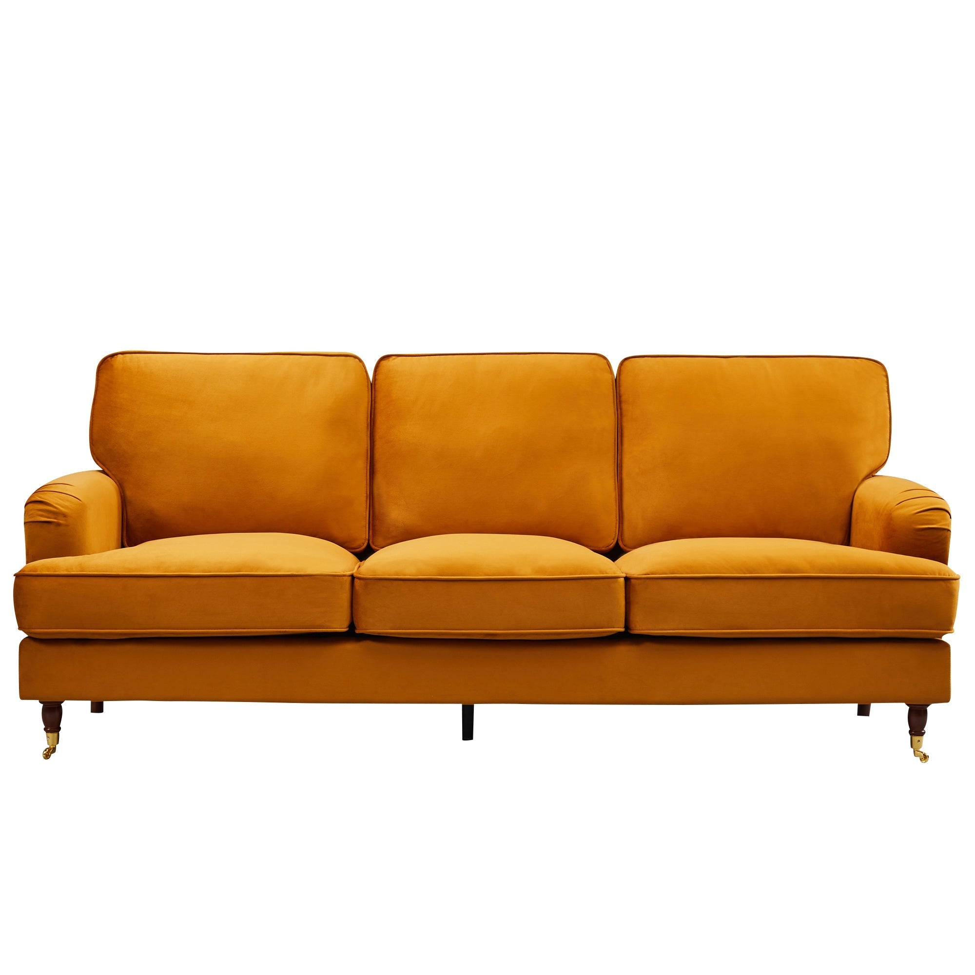 3 Seater Sofa in Burnt Orange