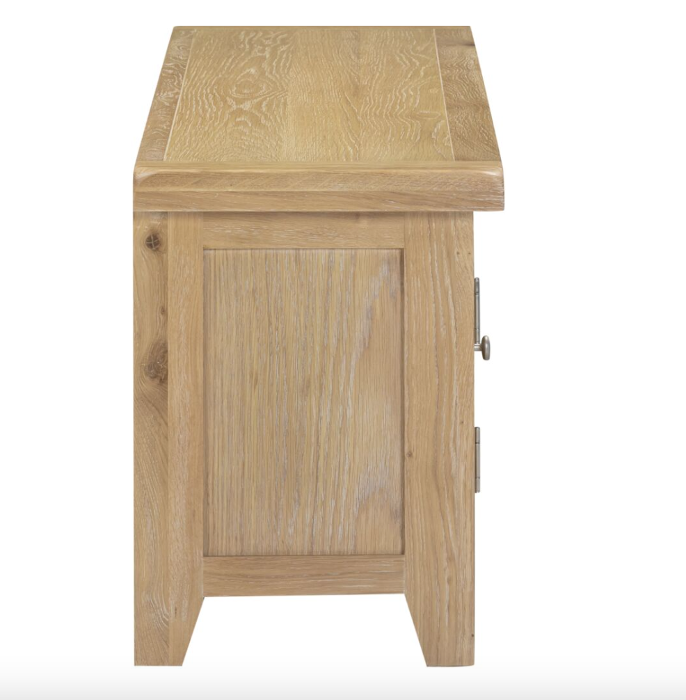 4 Piece Oak Living Room Furniture Set