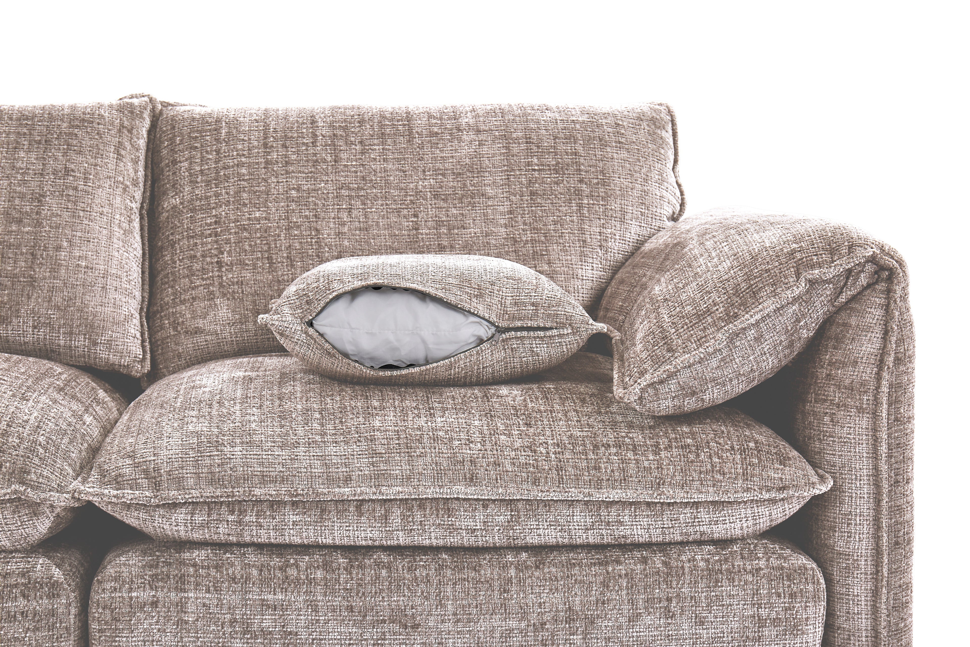 Solaya 3+2 Sofa Set in Beige