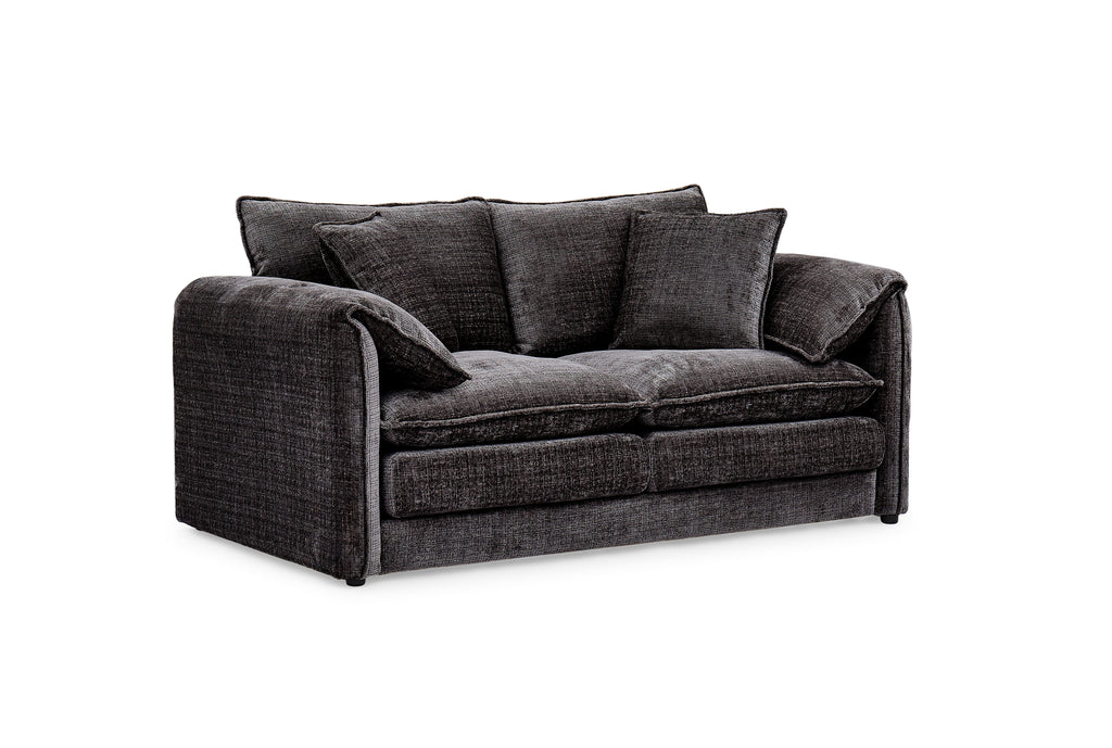 Solaya 2 Seater Sofa In Black