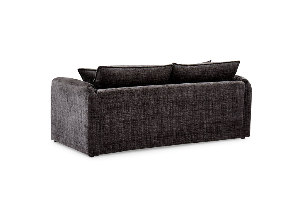 Solaya 3+2 Sofa Set in Black