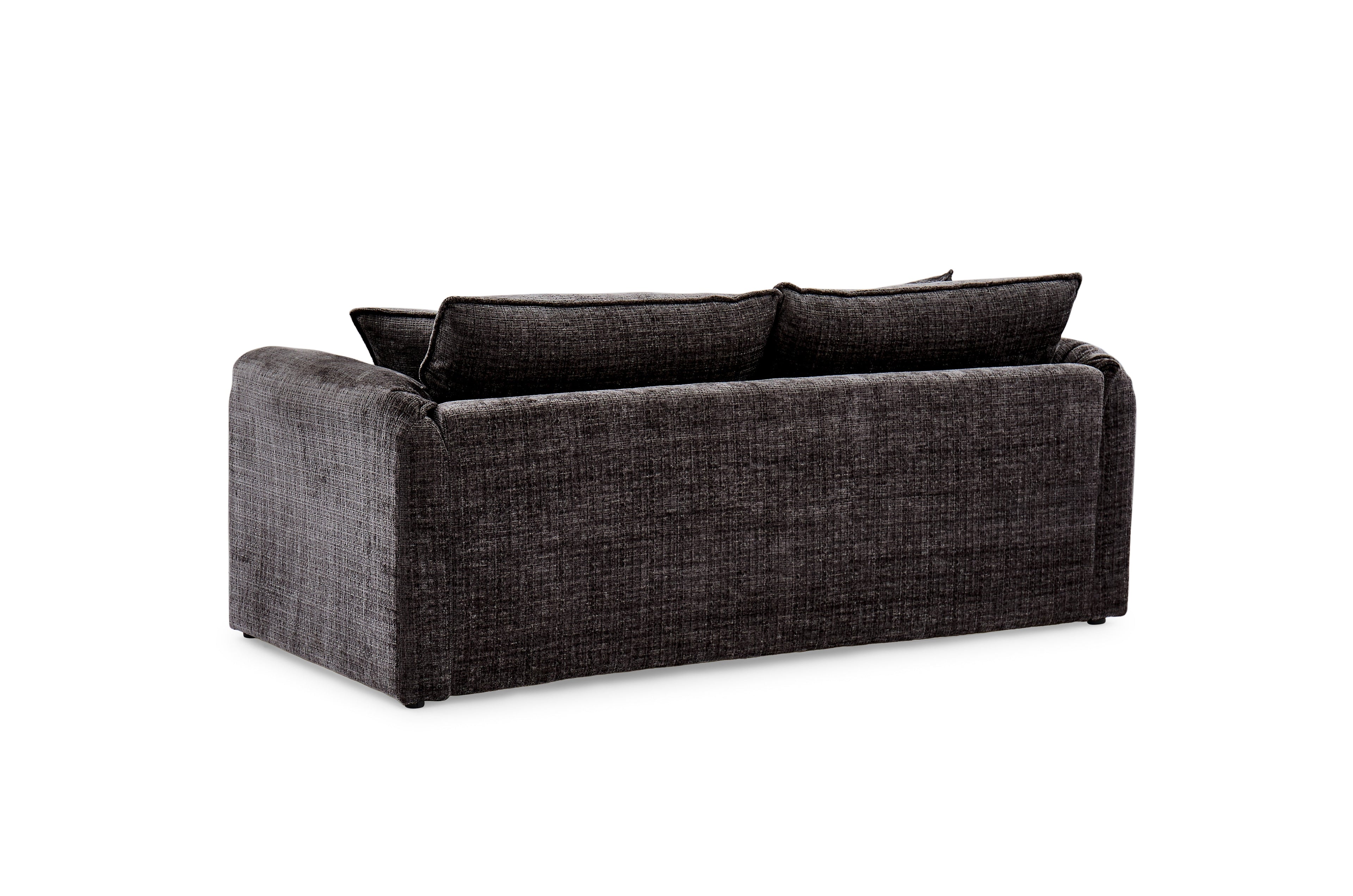 Solaya 3+2+1 Sofa Set in Black