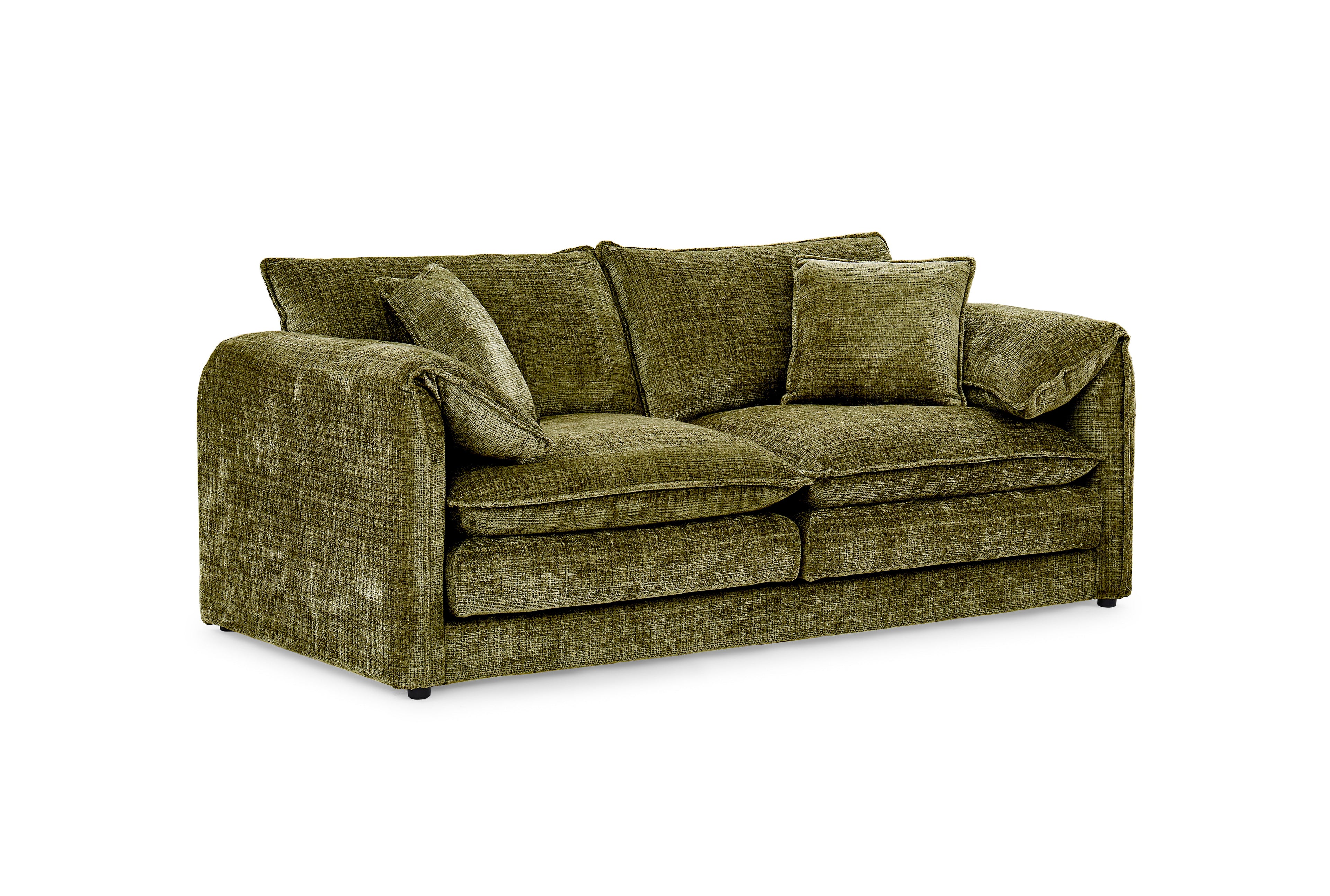 Solaya 3+2+1 Sofa Set in Green