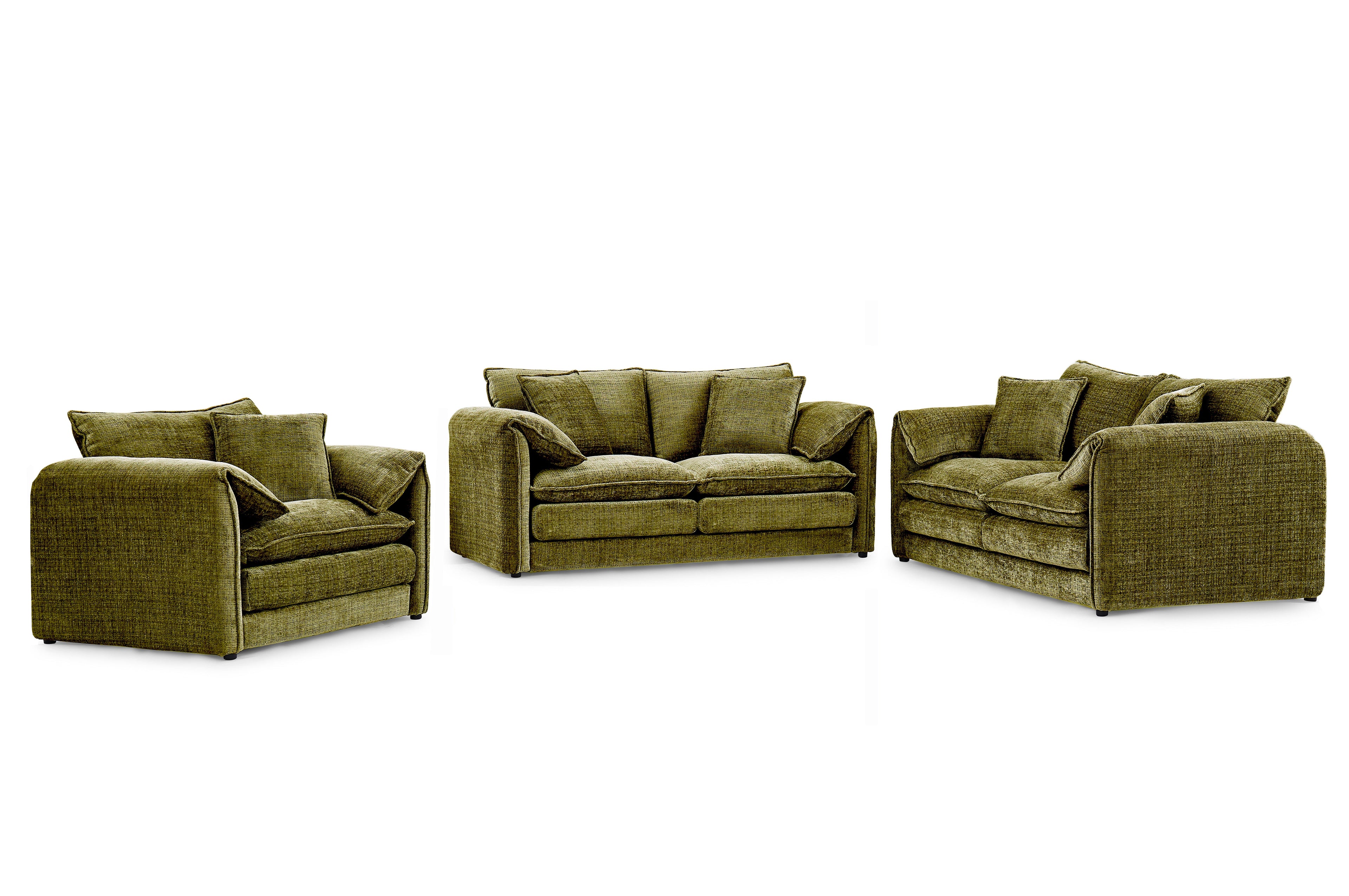 Solaya 2 Seater Sofa In Green