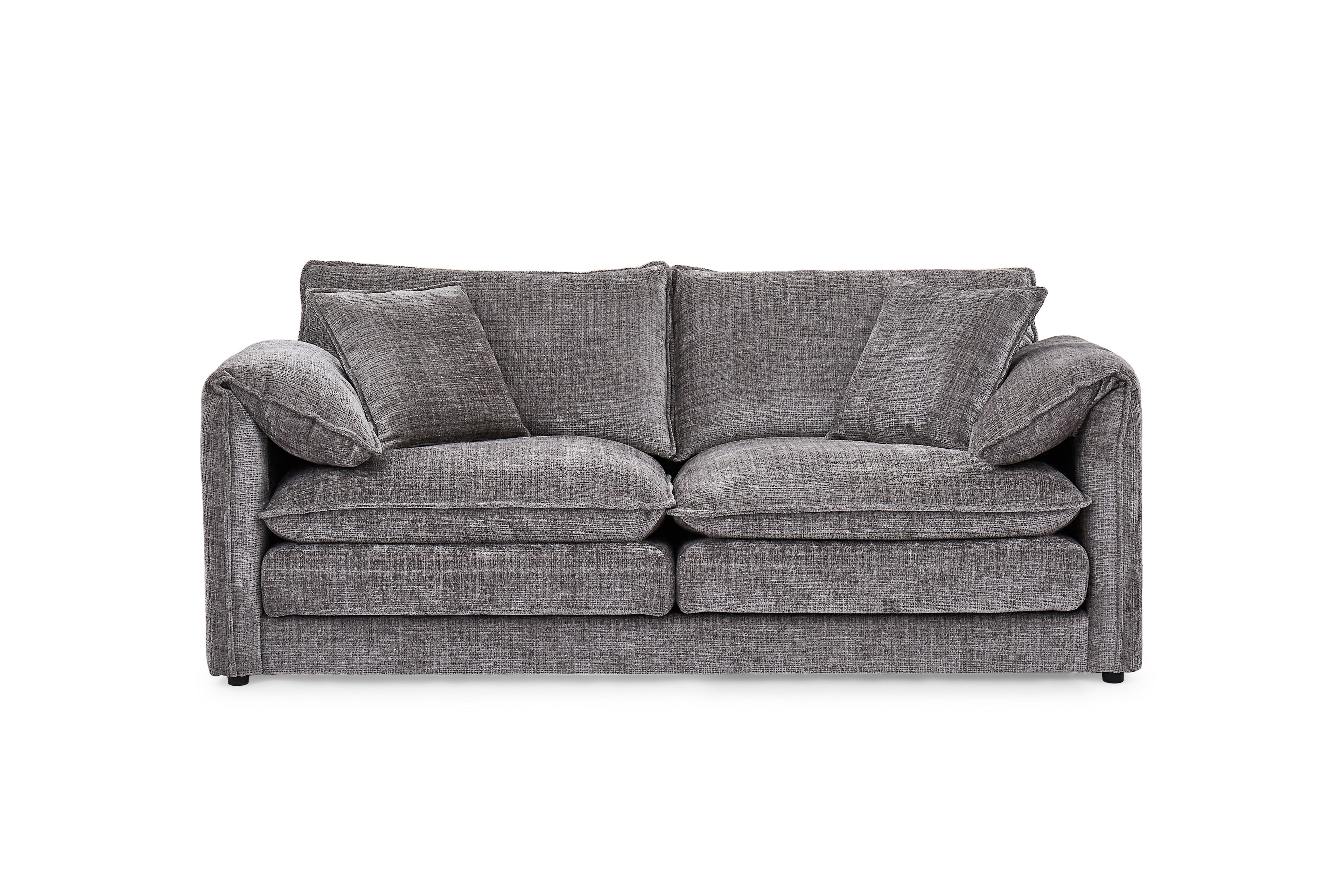 Solaya 3+2 Sofa Set in Grey