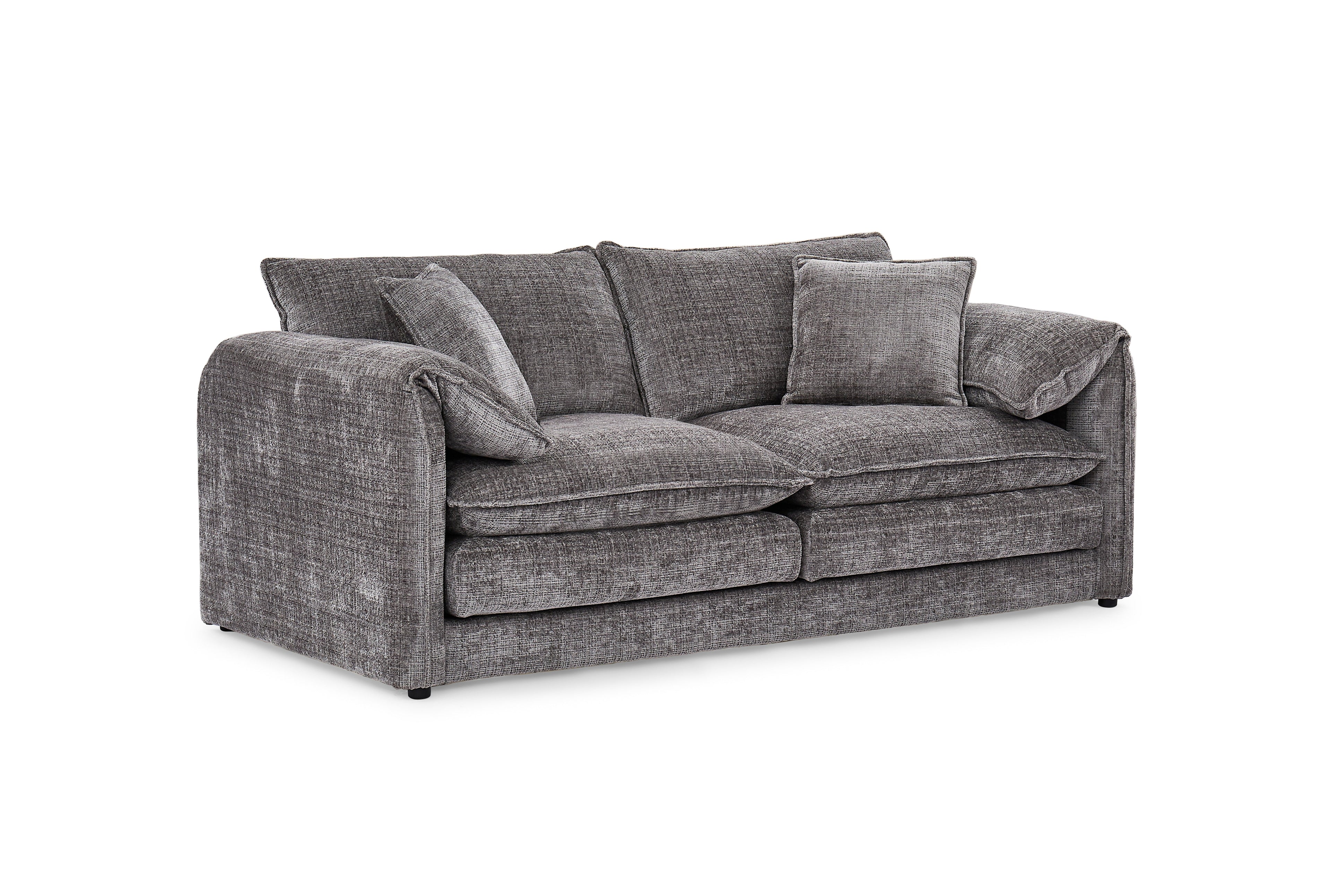 Solaya 3 Seater Sofa In Grey