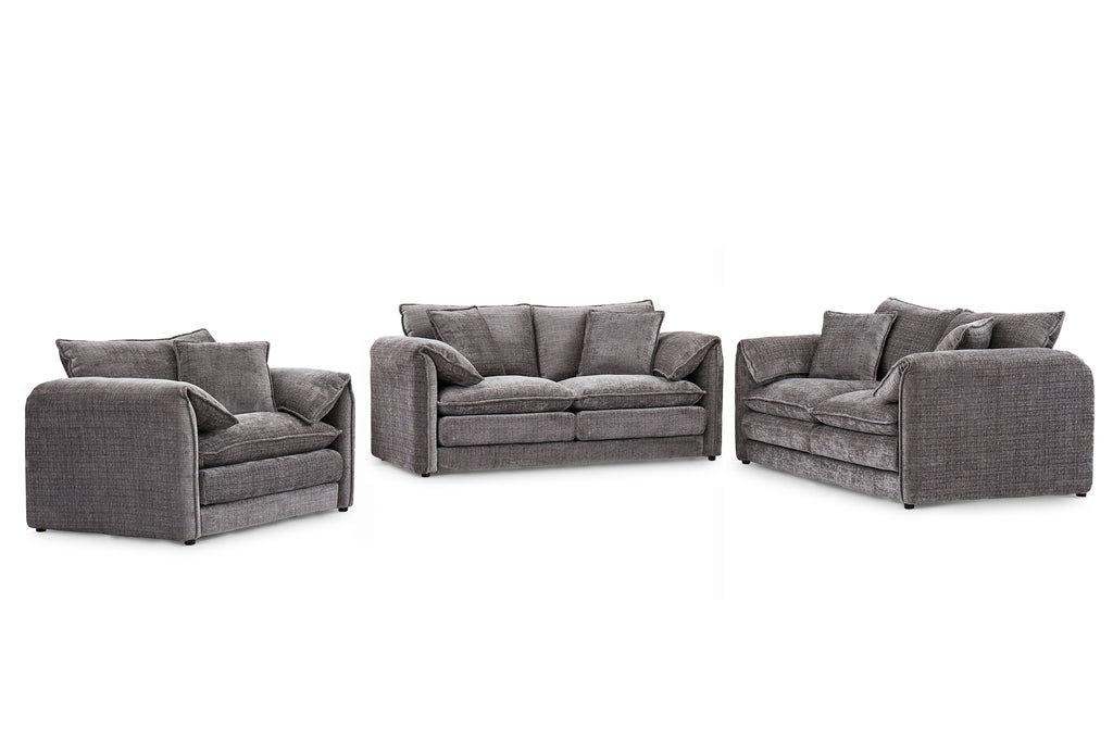 Solaya 2 Seater Sofa In Grey