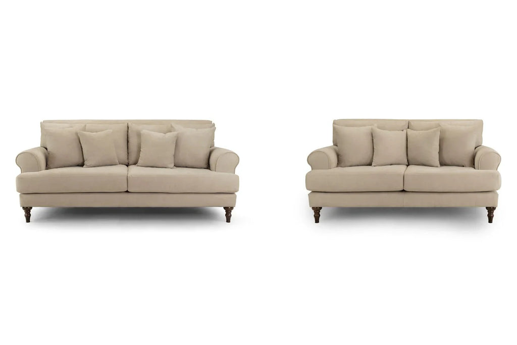 Summer 3+2 Set In Beige