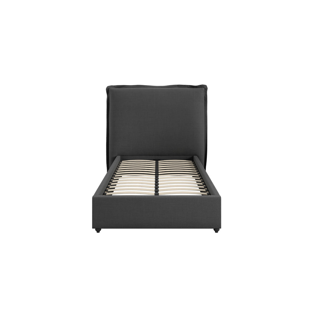 Calabasas Grey Single Bed