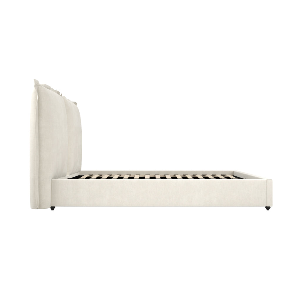 Calabasas Ivory Kingsize Bed